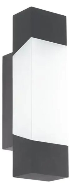 ZUNANJA STENSKA SVETILKA 1xLED 4,8W, POCINKANO JEKLO/ANTRACIT GORZANO 97222