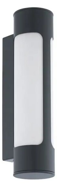 ZUNANJA STENSKA SVETILKA 2xLED 2X6W, ANTRACIT/BELA TONEGO 97119
