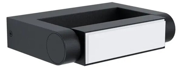 ZUNANJA STENSKA SVETILKA 1xLED 4,8W, 450lm, IP44, LIT ALUMINIJA/ČRNA BRIANZA 98707