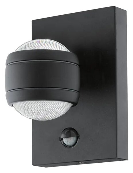 ZUNANJA STENSKA SVETILKA 2xLED 2X3,7W, ČRNA SESIMBA 1 96021