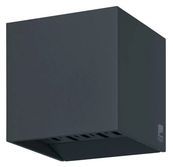 ZUNANJA STENSKA SVETILKA 1xLED 2X3,3W, 2X340lm, 3000K, IP54, ANTRACIT CALPINO 2 900445