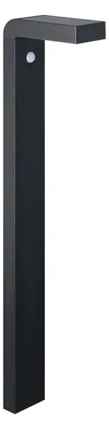 ZUNANJA SVETILKA 18, LED 18X0,2W, V-800, S SENZORJEM, IP44, ČRNA BARACONI 900246