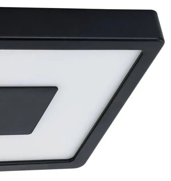ZUNANJA STROPNA SVETILKA 1xLED 17W, 210X210, IP44, ČRNA IPHIAS 2 900283