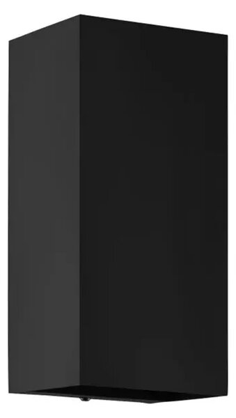 ZUNANJA STENSKA SVETILKA 2xLED GU10, 2X5W, RGB, ZATEMNLJIVA, IP55, ČRNA, HERMITANA-Z 900131