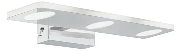 STENSKA SVETILKA 3xLED 3X5,4W, 3X420lm, KROM BELA CABUS 96937