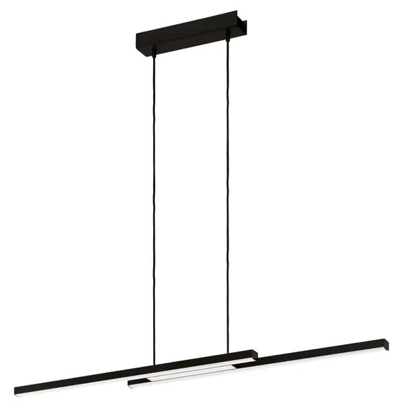 VISEČA SVETILKA 2xLED 2X17W, RGB-BELA, ČRNO/BELA FRAIOLI-Z 900081