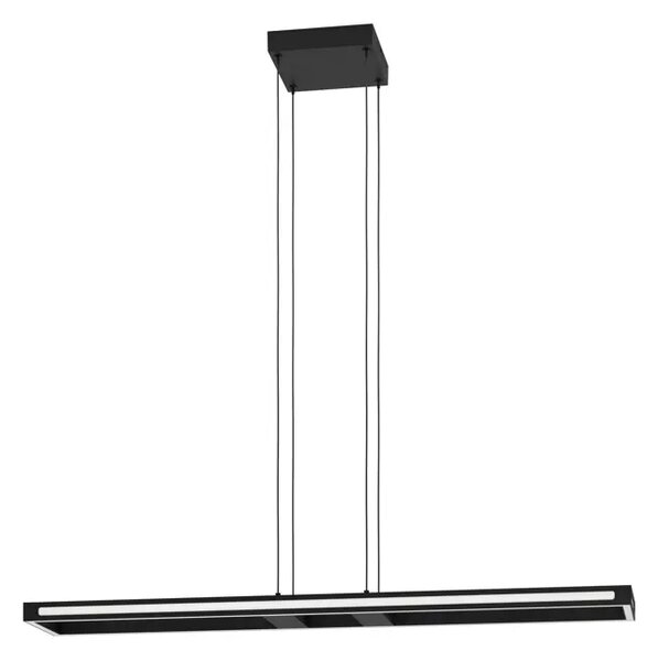 VISEČA SVETILKA 1xLED 33W, ZATEMNLJIVA BELA, ČRNO/BELA SALVILANAS-Z 99681