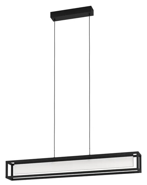 VISEČA LED SVETILKA 28,2 W, 3000 lm, D-890, ČRNA GUALAJO 39629