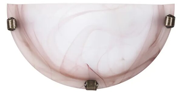 ALABASTER STENSKE SVETILKE E27 1X MAX 60/TOBAK ALABASTER STEKLO/IP20 RA3053