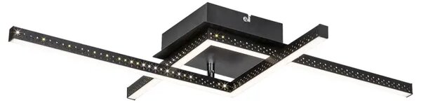 STROPNA SVETILKA CASIMIR LED 23/MAT ČRNA/IP20/1250lm RA5267