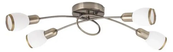 ELITNA STROPNA SVETILKA E14 4X MAX 40/ BRONZASTA/ IP20 RA5973