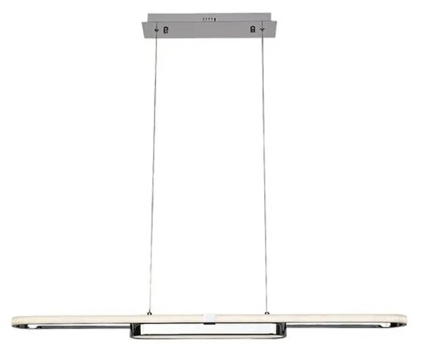 VISEČA LED SVETILKA CONTESSA 48/KROM/IP20/2900lm RA72031