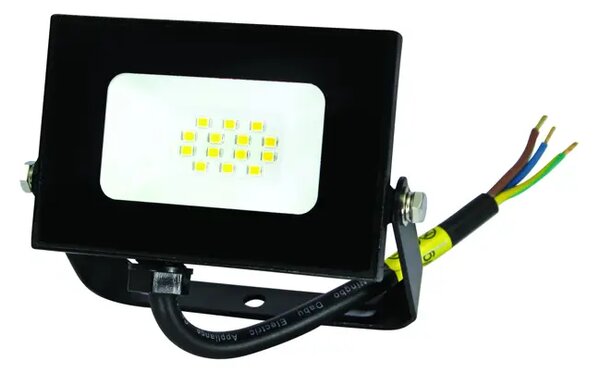306-301 LED REFLEKTOR 10 W, 6500 K BELA, 800 LM, IP65 3856024407236