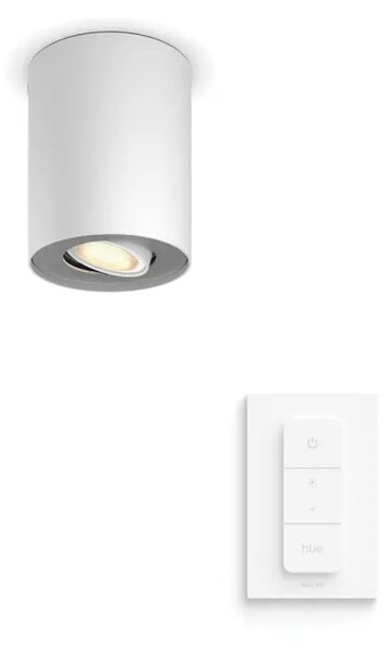PHILIPS PILLAR HUE STROPNA SVETILKA BELA 1X4,2W 2200-6500K + DALJINSKI UPRAVLJALNIK 8720169320291