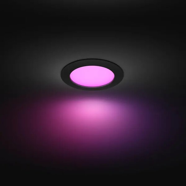 PHILIPS HUE WCA SLIM VGRADNA SVETILKA ČRNA 170 RGBW 8720169264274