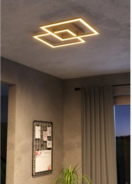 STROPNA SVETILKA 4xLED 4X8W, ZATEMNLJIVA BELA, NAVADNA/ČRNA/RJAVA LOMALTAS-Z 901744
