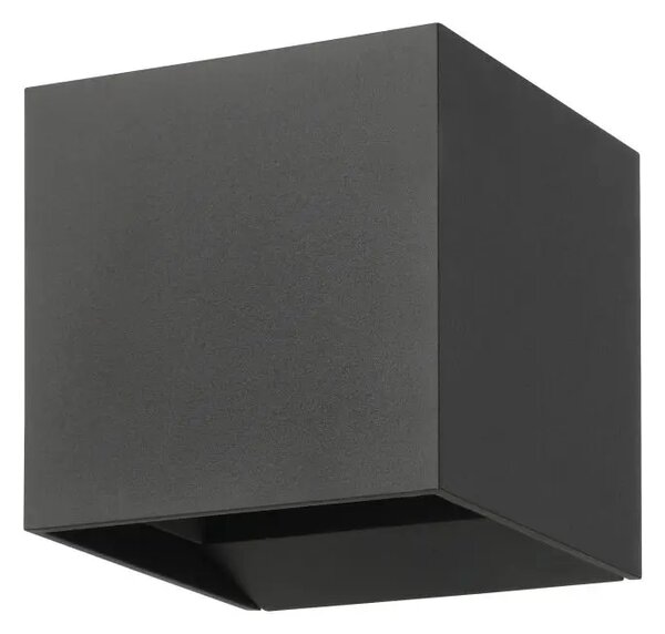 ZUNANJA STENSKA SVETILKA 2xLED 2X2,8W, 100X100 KOCKA ANTRACIT CALPINO 3 901065