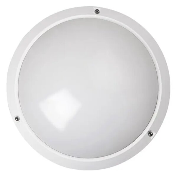 ZUNANJA STROPNA SVETILKA LENTIL E27 1X MAX 60/BELA/IP54 RA5810