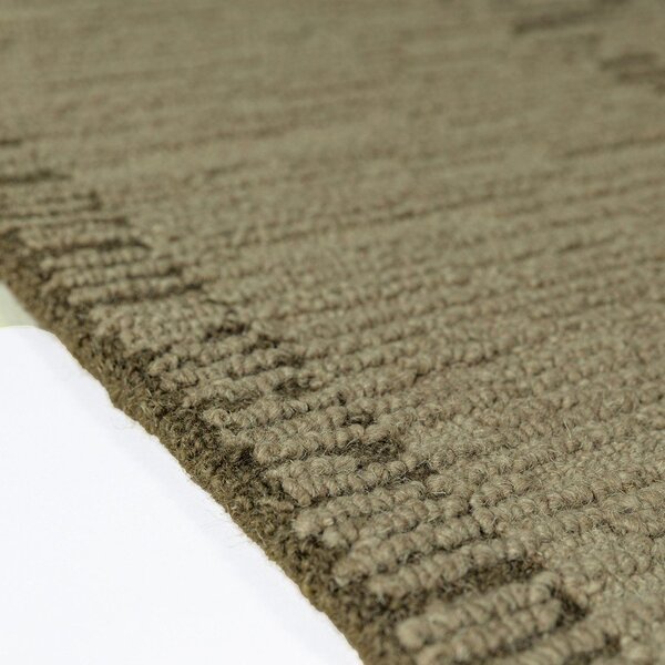 Zelen ročno tkan volnen tekač 80x230 cm Harris Modula Wool – Flair Rugs