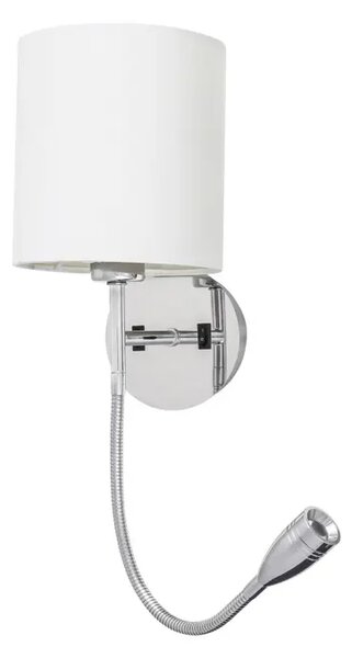 LARKIN STENSKA SVETILKA E27 1X MAX 40 + LED 3 KROMIRANA IP20 205lm RA6529