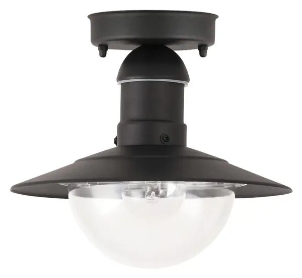 ZUNANJA STROPNA SVETILKA OSLO E27 1X MAX 60/ ČRNA/ IP44 RA8716