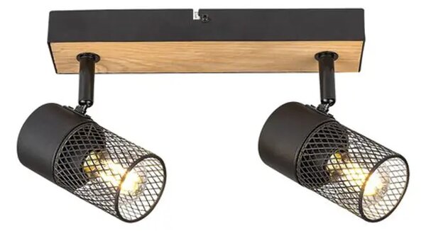 METTA REFLEKTOR E14 2X MAX 40/HRAST/IP20 RA71152