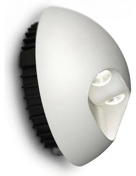 LEDINO STENSKA SVETILKA LED 2x2,5W/3100K/IP20 33600/87/16#