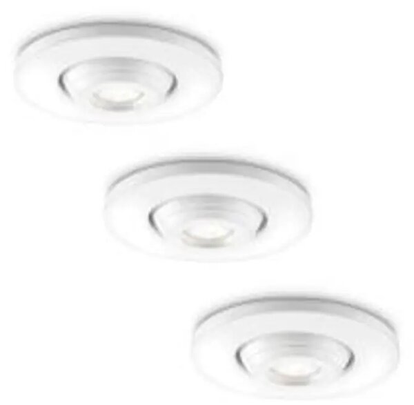 VGRADNE SVETILKE KOMPLET 3 MOČNIH LED SVETILK 57983/31/16#