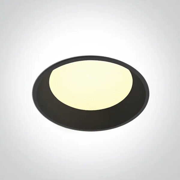 VGRADNA LED SVETILKA/20W/CCT/2000lm/100°/230V IP65 175mm ČRNA DM10120FD/B/V