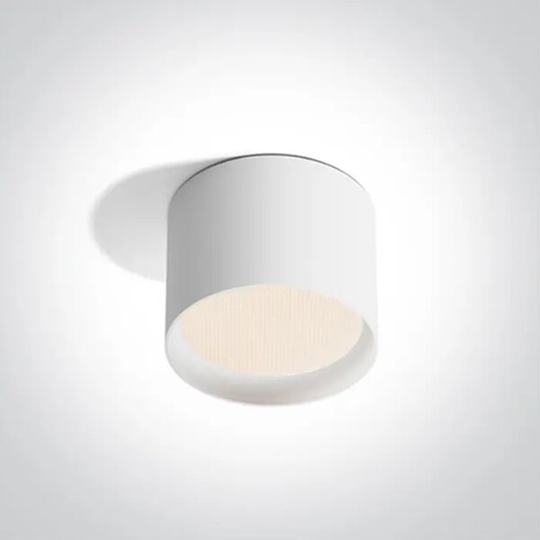 STROPNA SVETILKA LED/12W/CCT/1200lm/120°/230V UGR19 fi 100×75mm IP44 BELA DM12112D/W/V