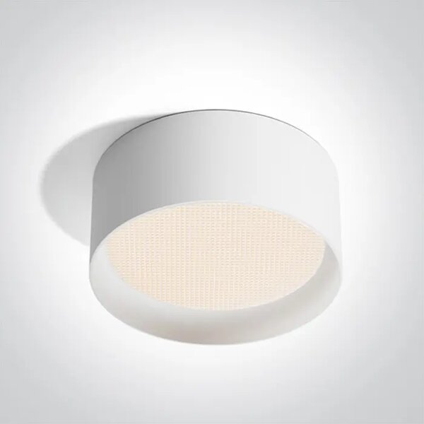 STROPNA SVETILKA LED/30W/CCT/3000lm/120°/230V UGR19 fi200×85mm IP44 BELA DM12130D/W/V