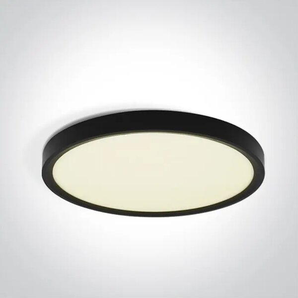 STROPNA SVETILKA LED/32W/2800-3200K/4000K/2560lm/230V fi400 mm ČRNA DM62006B/B/V