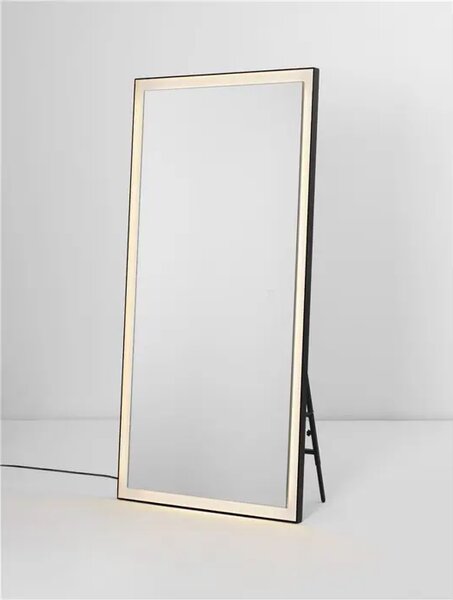 ADON STOJEČE OGLEDALO IZ STEKLA IN ALUMINIJA \r\nLED 42 W 220–240 V 1012 lm\r\n NL9006018