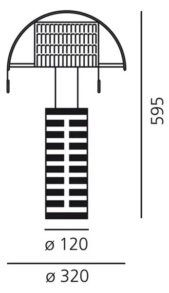 NAMIZNA SVETILKA SHOGUN E27 12W A000300 AR000300