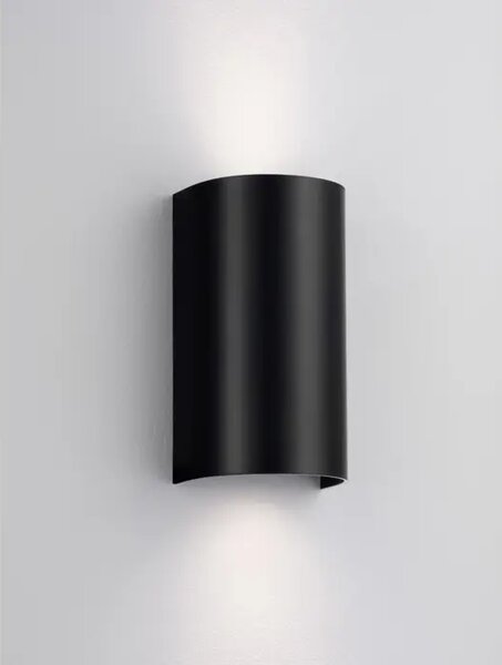 STENSKA SVETILKA YORK ČRNE SVETILKE \r\nLED GU10 2x10 W \r\n100–240 V NL9030830