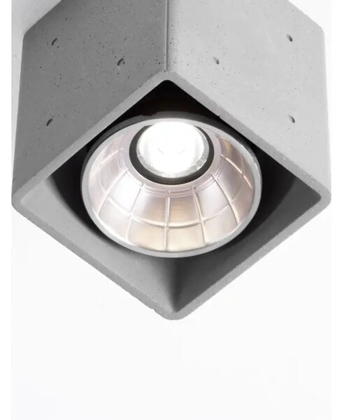 STROPNA SVETILKA RITZ SIVA LED 10 W 220–240 V 1021 lm 3000 K IP65 NL9540228