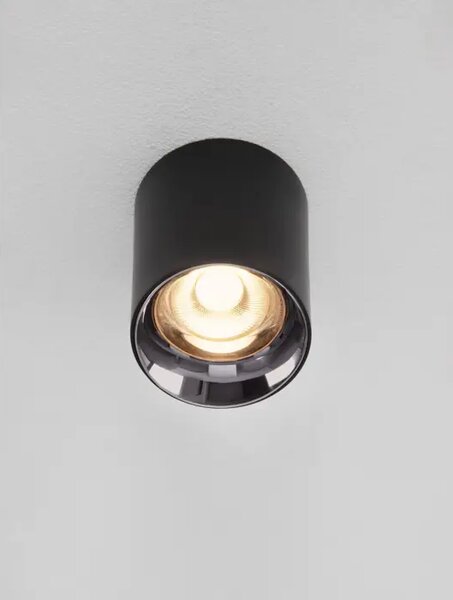 STROPNA SVETILKA ANETO ČRNI LED 10W 600lm 3000K IP20 NL9695151