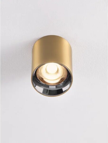 ANETO STROPNI REFLEKTOR ZLATA LED 10W 600lm 3000K IP20 NL9695152