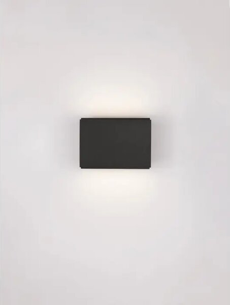 OTI STENSKA SVETILKA ČRNA LED 10W 487lm 3000K IP20 NL9695163