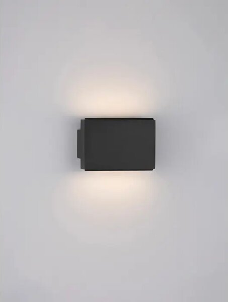 OTI STENSKA SVETILKA ČRNA LED 10W 487lm 3000K IP20 NL9695163