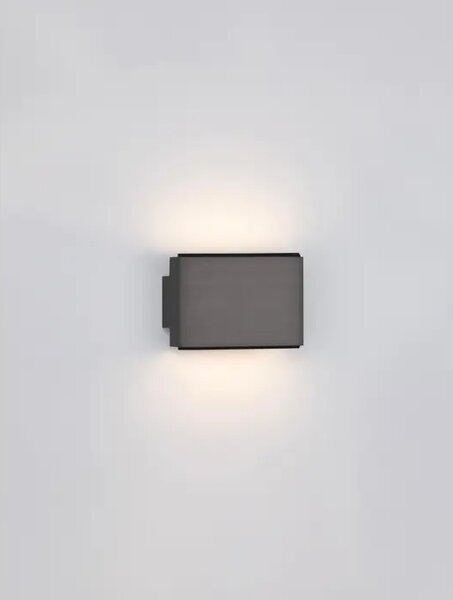 OTI STENSKA SVETILKA SREBRNA LED 10W 487lm 3000K IP20 NL9695165