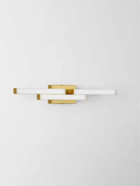 ATOM STENSKA SVETILKA ZLATA LED 14W 1342lm 4000K IP44 NL9695267