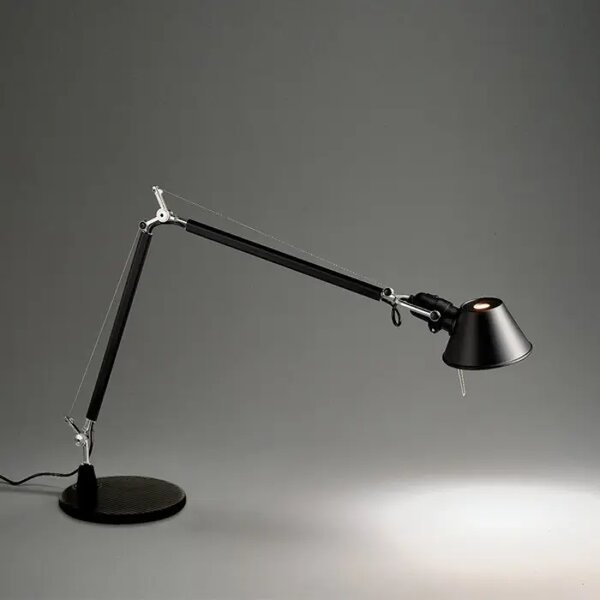 TOLOMEO MINI NAMIZNA SVETILKA E-27/100W ČRNEGA KOMPLETA S PODSTAVKOM A005940+A008610 AR005940+AR008610
