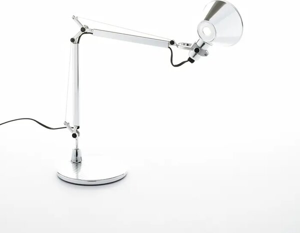 TOLOMEO MIKRO NAMIZNA SVETILKA SIVA ALUMINIJASTA E14 S PODNOŽJEM A001300 AR001300