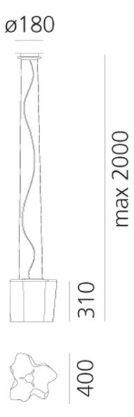 LOGICO VISEČA SVETILKA E27 MAX 12W AR0453010A