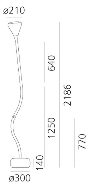 BELA INTEGRALIS LED TALNA SVETILKA PIPE, PROZORNA, 27W 5000K AR0670010IN0A