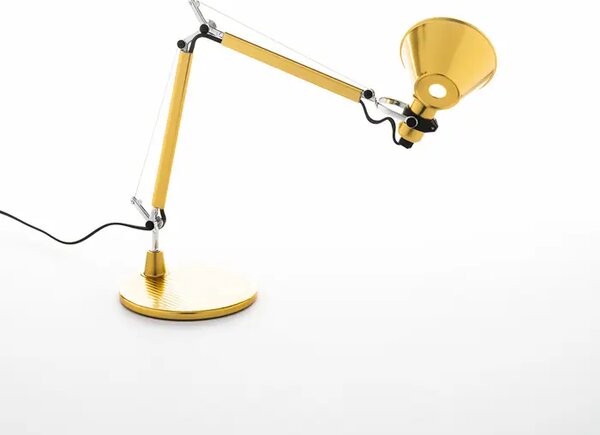 TOLOMEO MIKRO NAMIZNA SVETILKA ZLATA E14 S PODNOŽJEM 0011860A AR0011860A