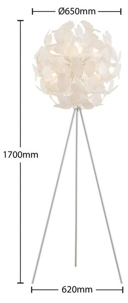 LindbyLindby - Varika Floor Lamp White Lindby