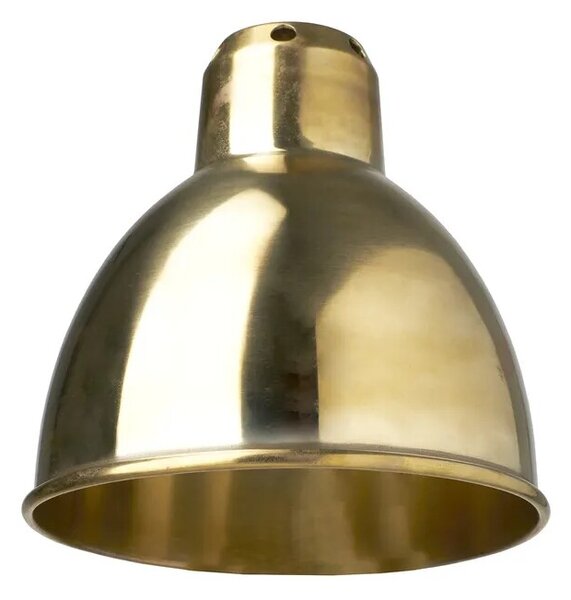 DCWLampe Gras - Senčnik Classic Okrogla Ø140 Rå Brass Lampe Gras