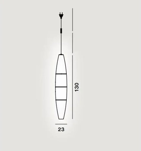 FOSCARINI HAVANA ZUNANJA VISEČA SVETILKA 10M FN150007_10SP10